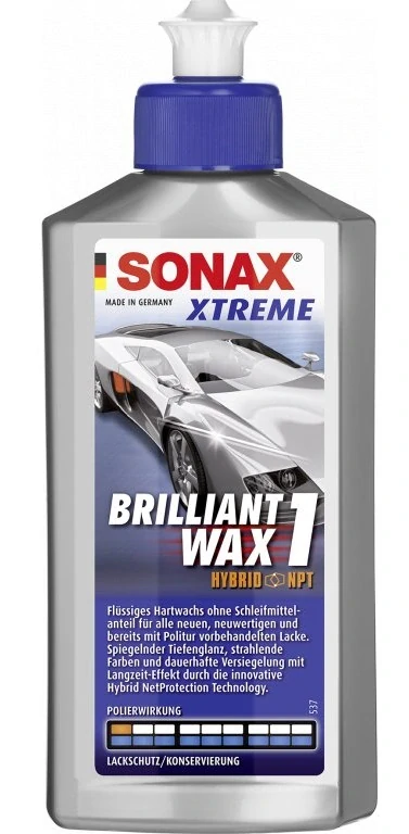 SONAX Xtreme BrilliantWax 1 tekutý vosk 201100 (250 ml)