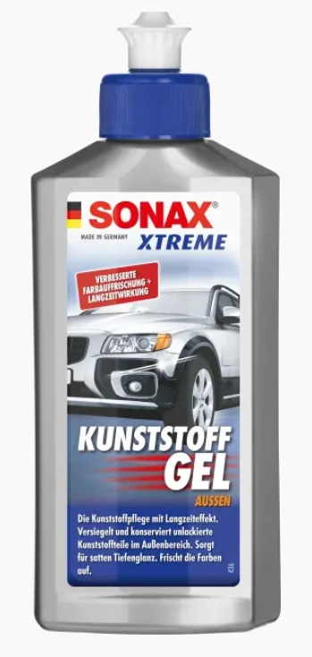 SONAX Xtreme ošetření vnějších plastů – gel 210109 (250 ml)